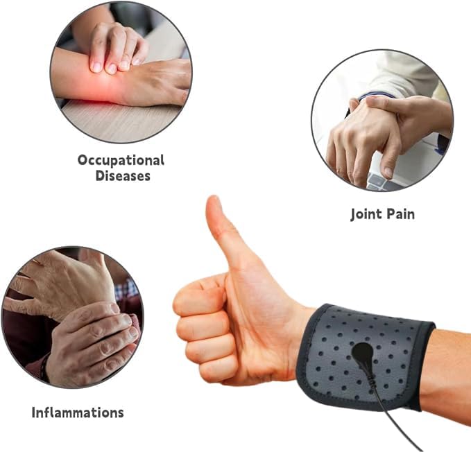 Amradield Grounding Wrist Strap 12.2" Antistatic Wrist Band 15 Ft Grounding Cord Earth-Connected Grounding Wristband Improves for Sleep Energy Pain Relief and Inflammation Grounding Increases Energy - Image 5